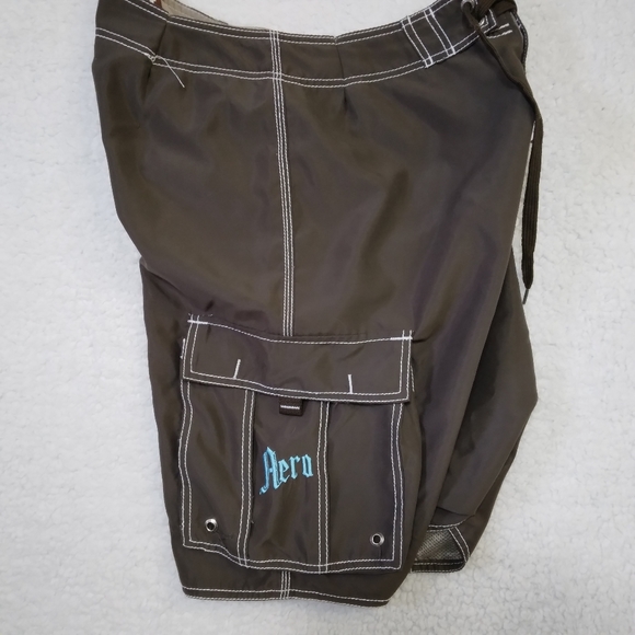 Aeropostale Aero Surf Mens Swim Trunks- Size  Medium - Picture 5 of 7